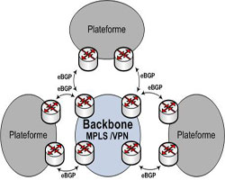 Backbone VPN MPLS